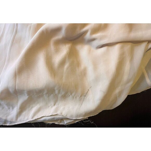 Jenny Yoo Collection Chiffon Bridesmaids Gown Dress Sleeveless Champagne Size 12 - Picture 8 of 10